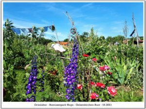 Das Grünlabor Zeche Hugo in Gelsenkirchen Buer im Juni 2021