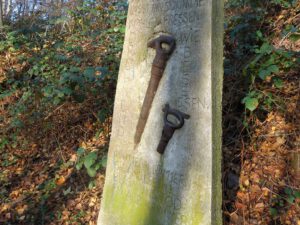 Die Halde Rheinelbe in Gelsenkirchen Ückendorf im November 2020