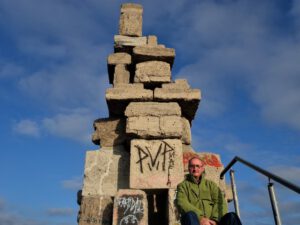 Die Halde Rheinelbe in Gelsenkirchen Ückendorf im November 2020
