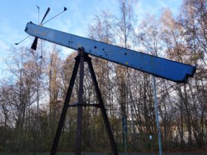 Die Halde Rheinelbe in Gelsenkirchen Ückendorf im November 2020