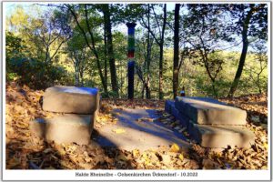 Die Halde Rheinelbe in Gelsenkirchen Ückendorf im Oktober 2022