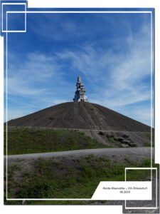 Die Halde Rheinelbe in Gelsenkirchen Ückendorf im Juni 2019