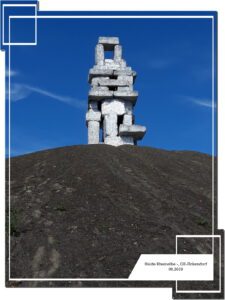 Die Halde Rheinelbe in Gelsenkirchen Ückendorf im Juni 2019