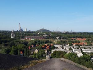 Die Halde Rungenberg in Gelsenkirchen Buer im August 2020