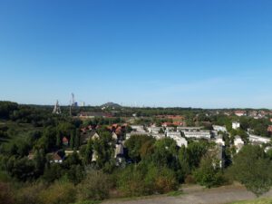 Die Halde Rungenberg in Gelsenkirchen Buer im August 2020
