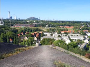 Die Halde Rungenberg in Gelsenkirchen Buer im August 2020