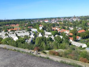 Die Halde Rungenberg in Gelsenkirchen Buer im August 2020
