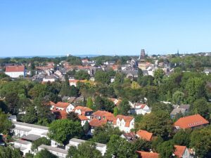 Die Halde Rungenberg in Gelsenkirchen Buer im August 2020