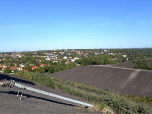 Die Halde Rungenberg in Gelsenkirchen Buer im September 2020