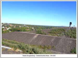 Die Halde Rungenberg in Gelsenkirchen Buer im September 2020