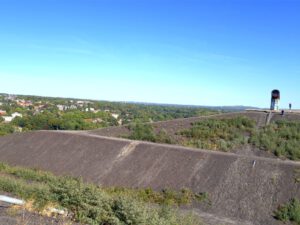 Die Halde Rungenberg in Gelsenkirchen Buer im September 2020