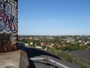 Die Halde Rungenberg in Gelsenkirchen Buer im September 2020