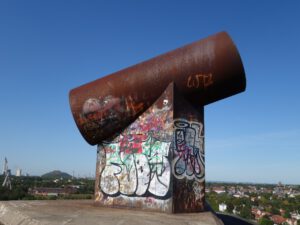 Die Halde Rungenberg in Gelsenkirchen Buer im September 2020