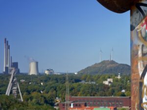 Die Halde Rungenberg in Gelsenkirchen Buer im September 2020