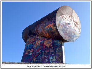 Die Halde Rungenberg in Gelsenkirchen Buer im September 2020