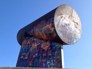 Die Halde Rungenberg in Gelsenkirchen Buer im September 2020