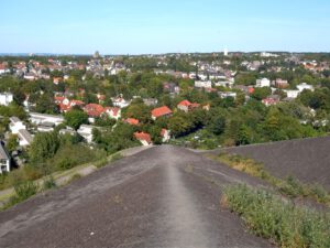 Die Halde Rungenberg in Gelsenkirchen Buer im September 2020