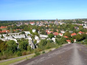 Die Halde Rungenberg in Gelsenkirchen Buer im September 2020