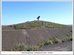 Die Halde Rungenberg in Gelsenkirchen Buer im September 2020