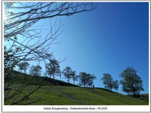 Die Halde Rungenberg in Gelsenkirchen Buer im September 2020