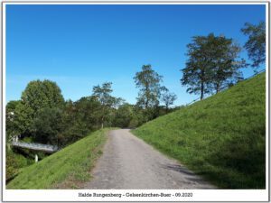 Die Halde Rungenberg in Gelsenkirchen Buer im September 2020