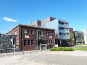 Der Nordsternpark in Gelsenkirchen Horst im April 2020