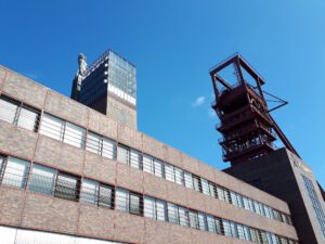 Der Nordsternpark in Gelsenkirchen Horst im April 2020