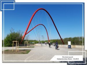 Der Nordsternpark in Gelsenkirchen Horst im April 2019