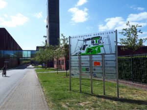 Der Nordsternpark in Gelsenkirchen Horst im April 2020