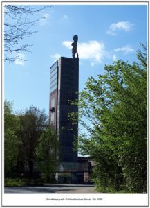 Der Nordsternpark in Gelsenkirchen Horst im April 2020