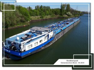 Der Nordsternpark in Gelsenkirchen Horst im April 2019