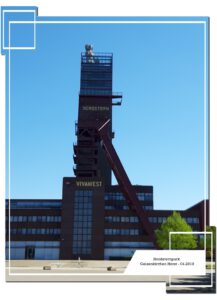 Der Nordsternpark in Gelsenkirchen Horst im April 2019