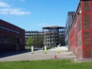 Der Nordsternpark in Gelsenkirchen Horst im April 2020
