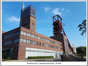 Der Nordsternpark in Gelsenkirchen Horst im September 2020