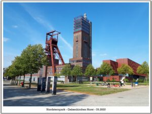Der Nordsternpark in Gelsenkirchen Horst im September 2020