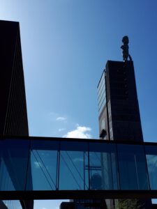 Der Nordsternpark in Gelsenkirchen Horst im April 2020