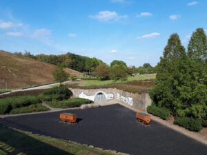 Der Nordsternpark in Gelsenkirchen Horst im September 2020