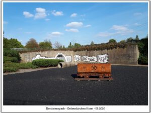 Der Nordsternpark in Gelsenkirchen Horst im September 2020