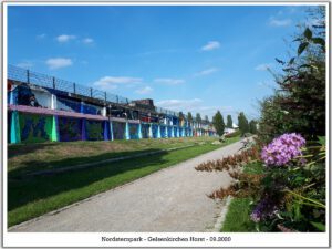 Der Nordsternpark in Gelsenkirchen Horst im September 2020