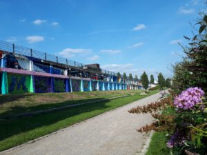 Der Nordsternpark in Gelsenkirchen Horst im September 2020