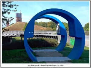 Der Nordsternpark in Gelsenkirchen Horst im September 2020
