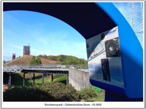 Der Nordsternpark in Gelsenkirchen Horst im September 2020