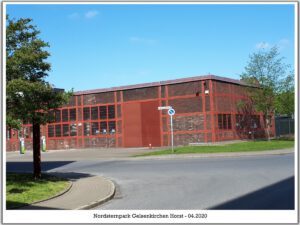 Der Nordsternpark in Gelsenkirchen Horst im April 2020