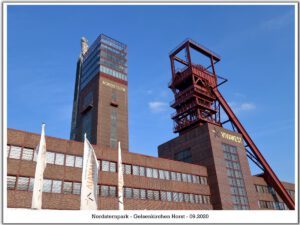 Der Nordsternpark in Gelsenkirchen Horst im September 2020