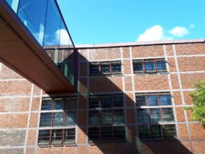 Der Nordsternpark in Gelsenkirchen Horst im April 2020