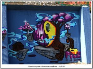 Der Nordsternpark in Gelsenkirchen Horst im September 2020