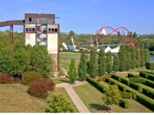 Der Nordsternpark in Gelsenkirchen Horst im September 2020
