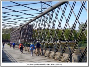 Der Nordsternpark in Gelsenkirchen Horst im September 2020