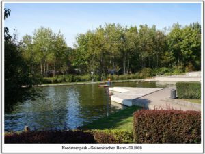 Der Nordsternpark in Gelsenkirchen Horst im September 2020