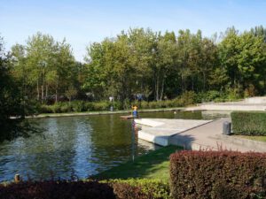 Der Nordsternpark in Gelsenkirchen Horst im September 2020